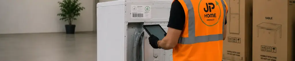 un livreur réceptionne un colis